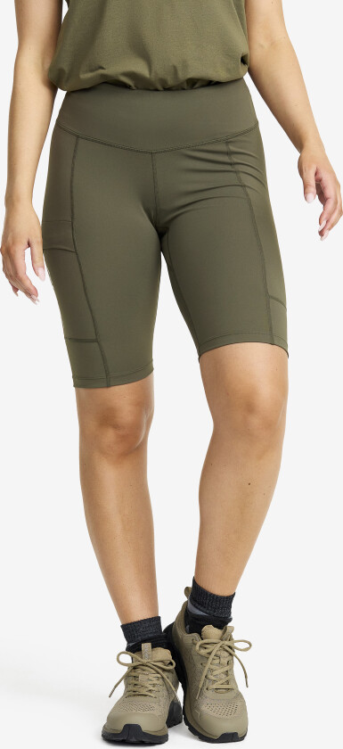 Outdoor Tights, Energy Highwaist Short Tights Dame Grape Leaf, Størrelse:S