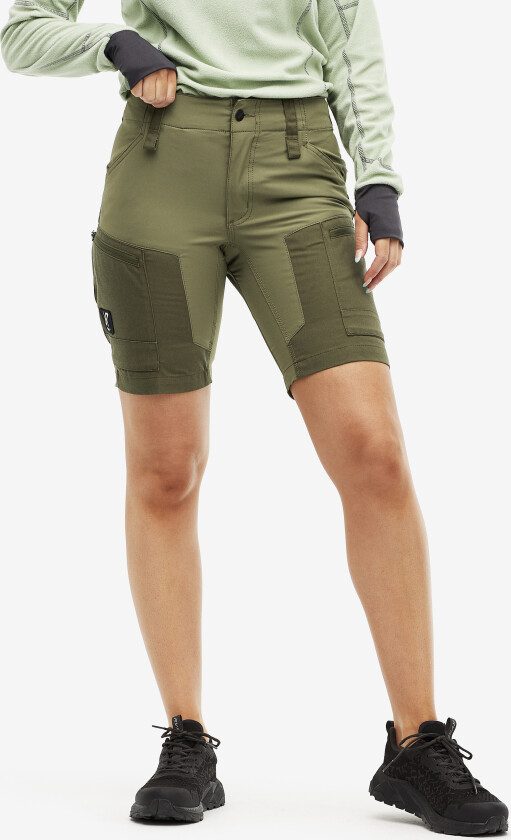 Dame > Bukser > Shorts, RVRC GP Shorts Dame Burnt Olive, Størrelse:XL