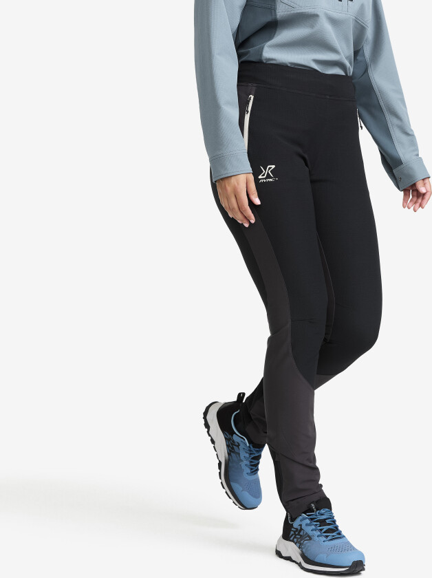 Turbukse & Fritidsbukse, Ridge Trek Pants Dame Black/Anthracite, Størrelse:M