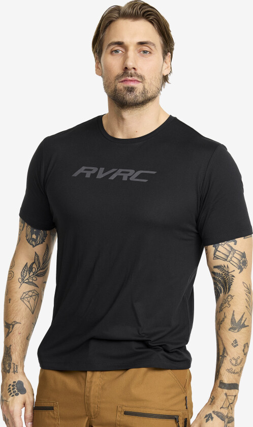 Herre > Overdeler > T-skjorter, Mission Logo T-shirt Herre Black, Størrelse:XS