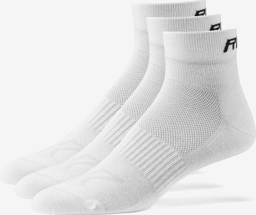 Klær > Sokker, Low Hiking Cool Sock 3-pack Unisex White, Størrelse:S43-46