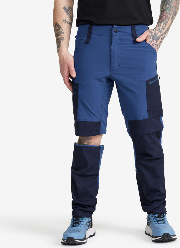 Zip-off-bukser, RVRC GP Pro Zip-off Pants Herre Dark Blue, Størrelse:S