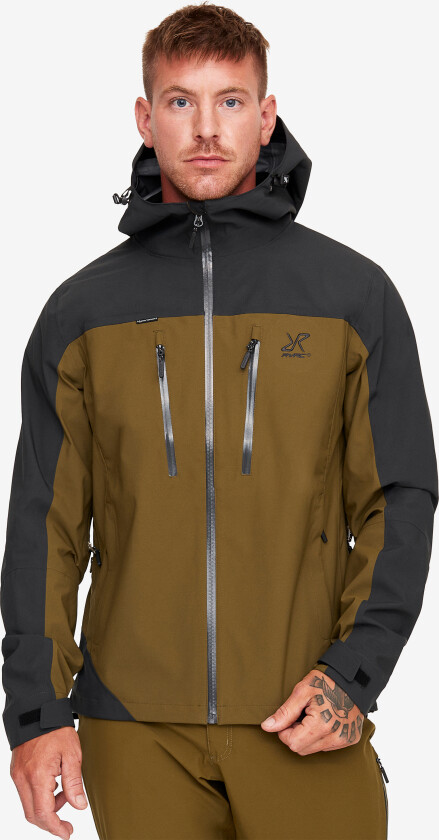 Silence Proshell 3L Jacket Herre Dark Olive/Moonless Night, Størrelse:L - Skalljakke, Turjakke & Vindjakke