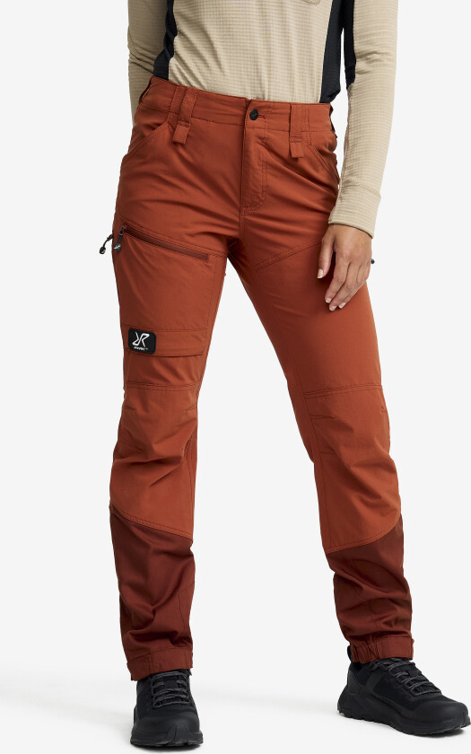 Range Pro Pants Dame Rusty Orange, Størrelse:2XL - Turbukse & Fritidsbukse
