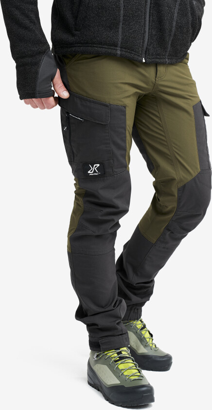 RVRC GP Pants Herre Dark Olive, Størrelse:XL - Turbukse & Fritidsbukse