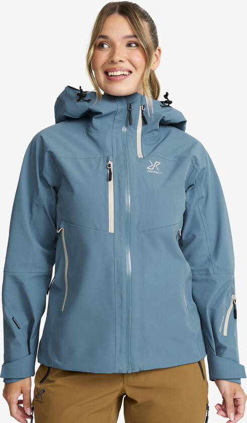 Cyclone 3L Shell Jacket Dame Captain's Blue, Størrelse:M - Skalljakke, Turjakke & Vindjakke
