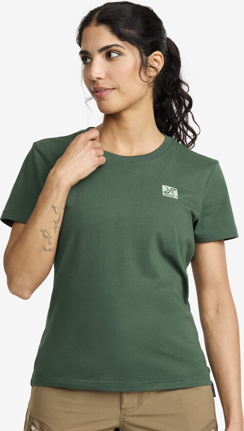 Dame > Overdeler > T-skjorter, Easy Slim Fit T-shirt Dame Garden Topiary, Størrelse:S