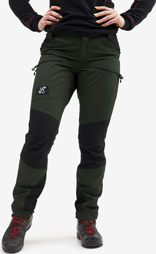 Nordwand Pro Short Pants Dame Forest Green, Størrelse:L - Turbukse & Fritidsbukse