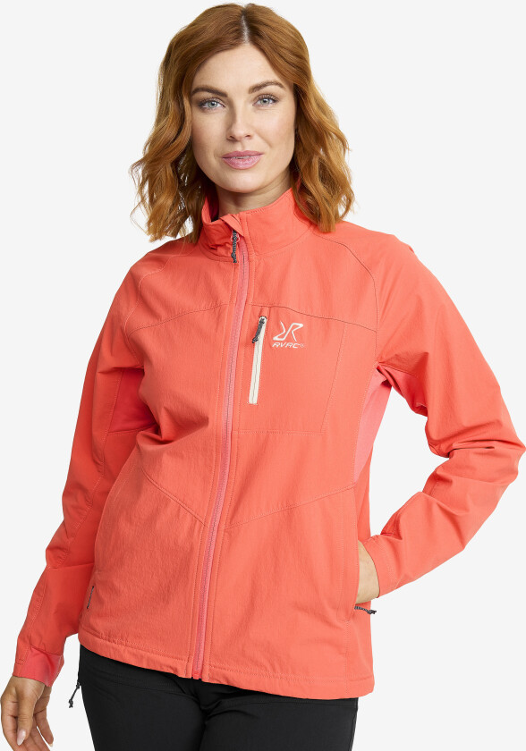 Venue Light Softshell Jacket Dame Porcelain Rose, Størrelse:XS - Dame > Jakker > Softshelljakker