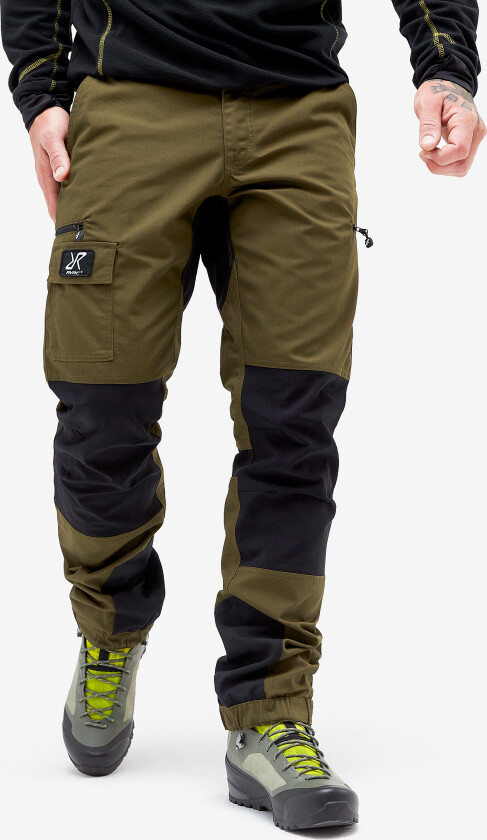 Turbukse & Fritidsbukse, Nordwand Pants Herre Dark Olive, Størrelse:L