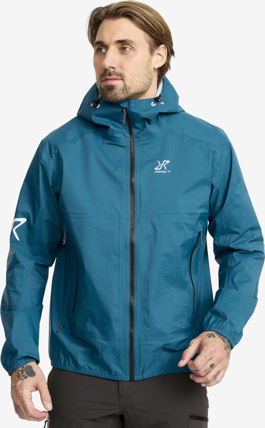 Skalljakke, Turjakke & Vindjakke, Arcade 3L Lightweight Jacket Herre Moroccan Blue, Størrelse:S
