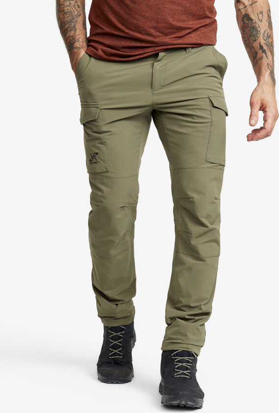 Turbukse & Fritidsbukse, Adventure Cargo Stretch Pants Herre Kalamata, Størrelse:M