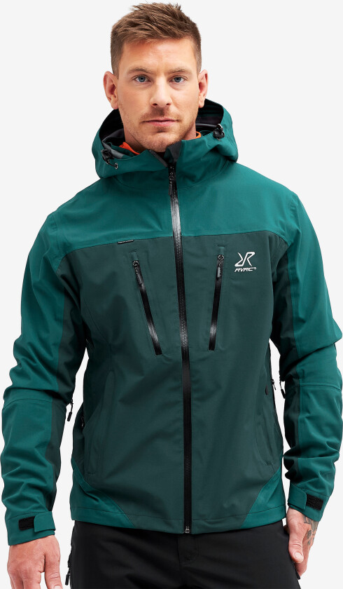 Silence Proshell 3L Jacket Herre Deep Teal 2.0, Størrelse:2XL - Skalljakke, Turjakke & Vindjakke