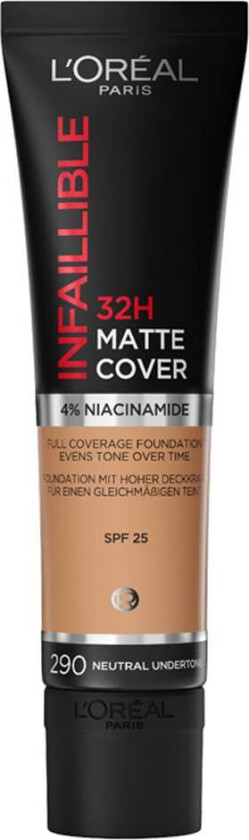 Infaillible 32h Matte Cover 290 Golden Amber