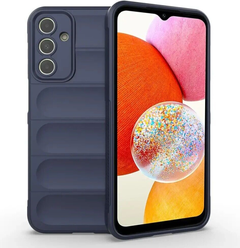 Samsung Galaxy A15 (5G) / A15 Fleksibelt Plastdeksel - Mørke blå