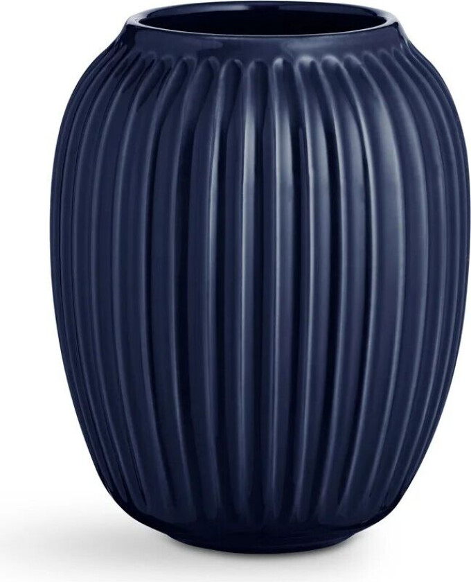 Hammershøi vase medium indigo