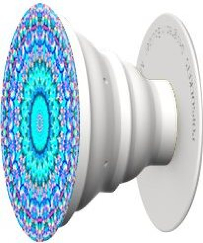 Popsockets - Multifunksjonsholder For Mobiltelefon - Arabesque - Hvit (Trekkspill), Hvit (Plattform)