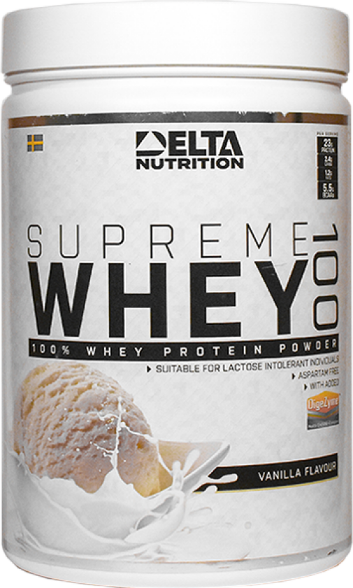 Supreme Whey 100 Myseprotein 900 g