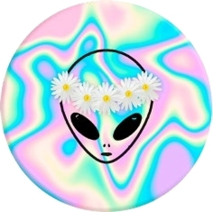 Popsockets Out Of This World, Mobiltelefon/Smarttelefon, Grå, Flerfarget