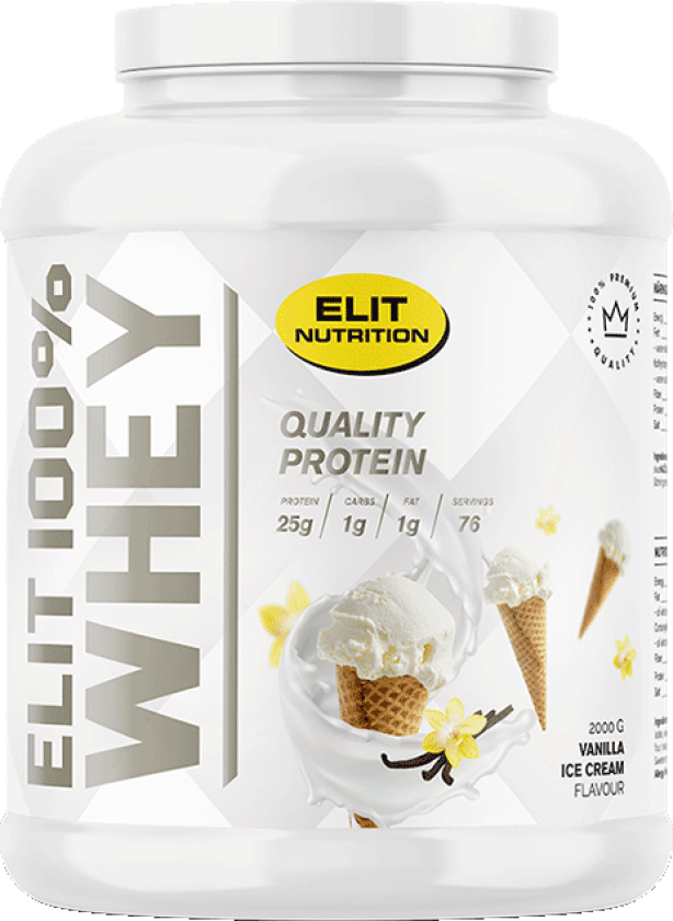 ELIT 100% Whey Myseprotein 900 g