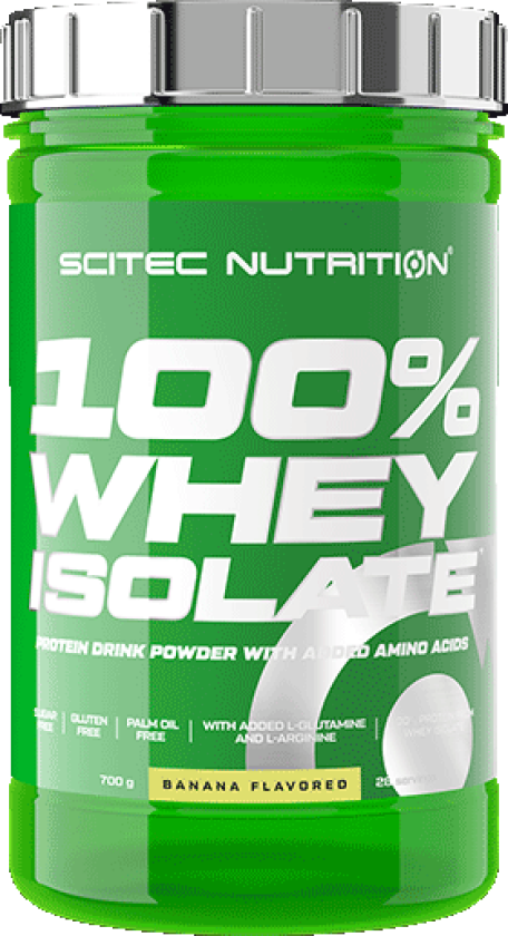 100% Whey Isolate Myseprotein 700 g