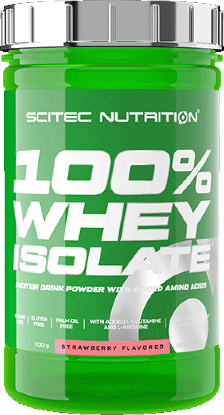 100% Whey Isolate Myseprotein 700 g