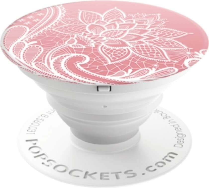 Popsockets Franske Blonder, Mobiltelefon/Smarttelefon, Nettbrett/Umpc, Passiv Holder, Rosa, Hvit