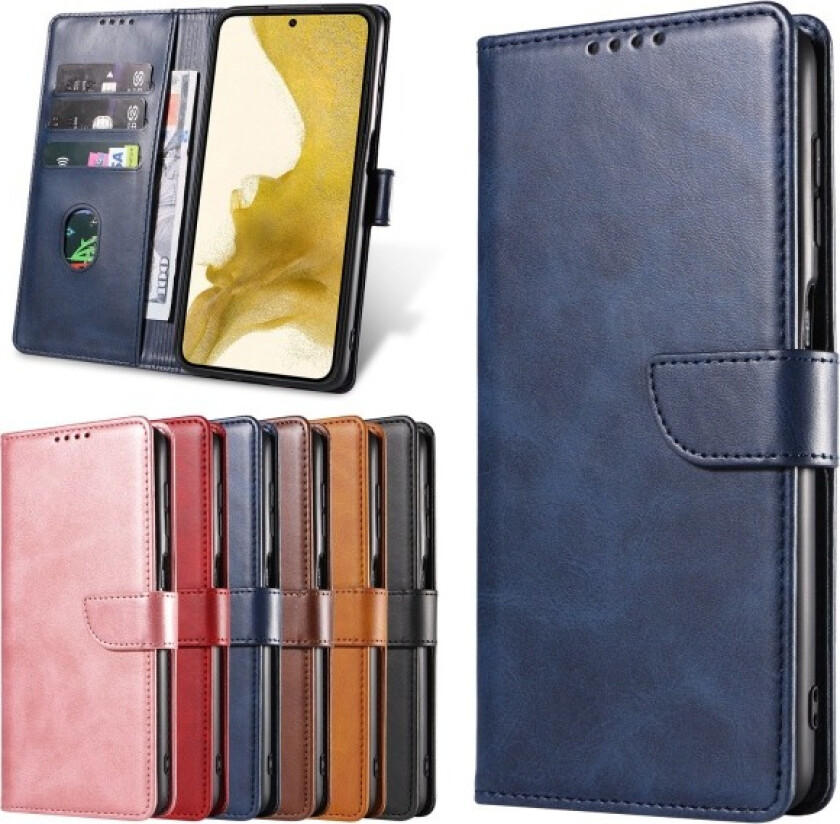 Samsung Galaxy S23 Plus - Lommebokdeksel Blå