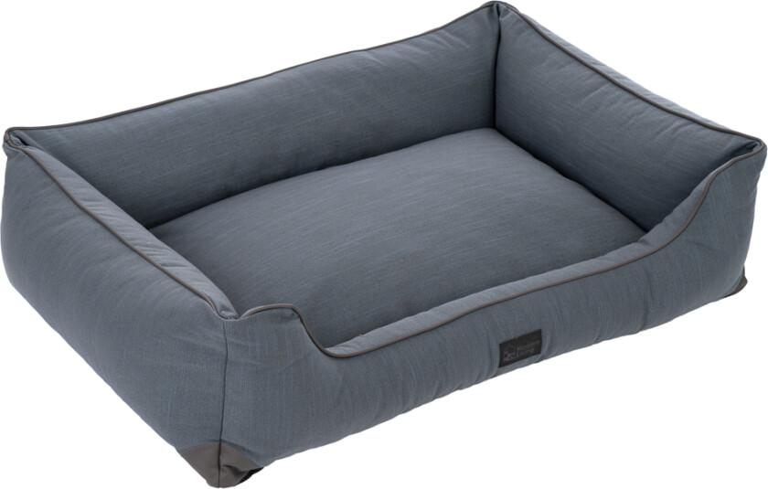 hundeseng Skara, mørkegrå - Størrelse L: L 120 x B 80 x H 25 cm