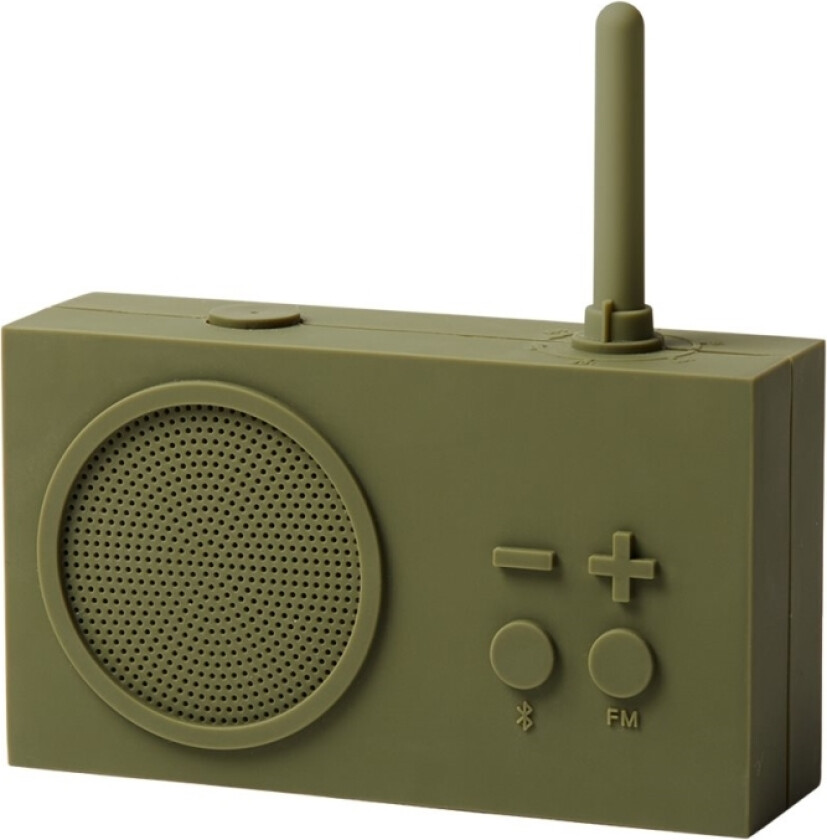 Tykho 3 - Dusjradio - 3 Watt - Kaki