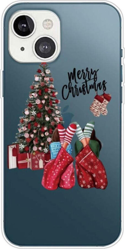 iPhone 13 Mini TPU Plast Jul Deksel - Merry Christmas - Julemorgen