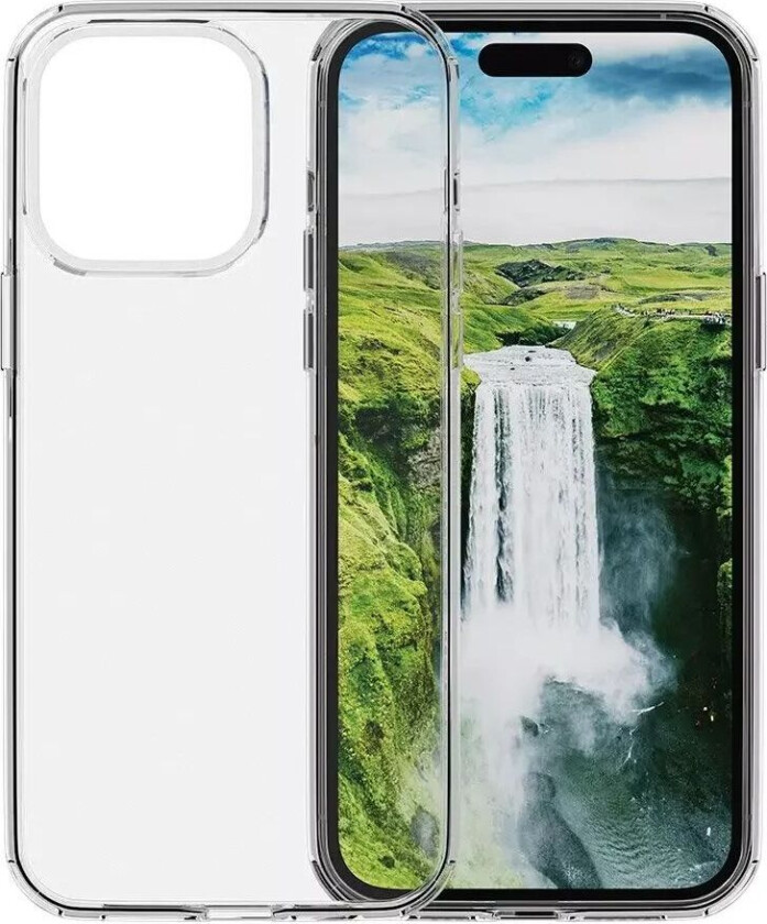 iPhone 15 Pro dbramante1928 Iceland Ultra D3O Deksel - 100% Resirkulert Plast - Gjennomsiktig