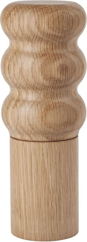Edgar salt- og pepperkvern 20 cm Natural-oljet eik