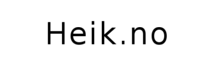 Logoen til Heik.no