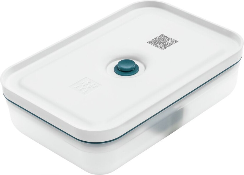 La-Mer flat vakuum matboks med skillevegger 1 L 21,5x14,5x7 cm