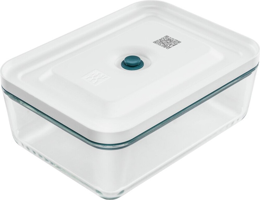 La-Mer flat vakuum matboks i glass 2 L 24,5x18,5x9 cm