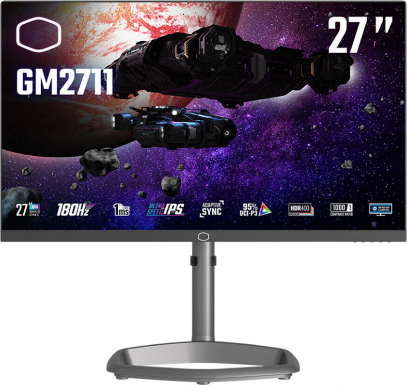 Gm2711 27" Qhd 180hz 1ms Ips Gamingskjerm