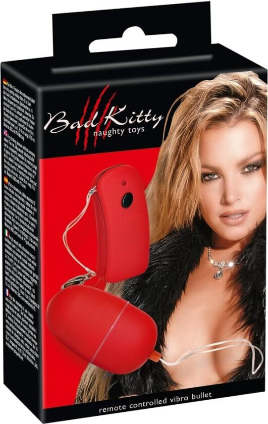 Bad Kitty Vibro Bullet Rød