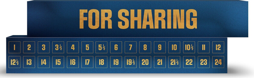 Julekalender 2024 Sharing Blue