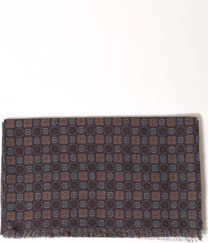MEDALLION SCARF Marine
