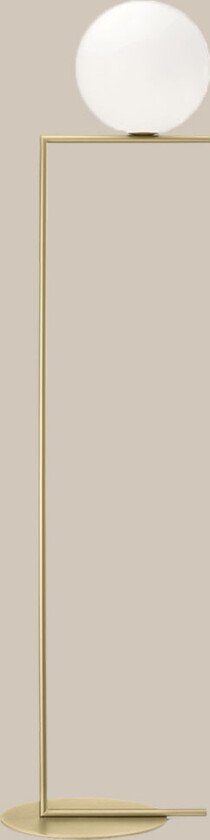 IC F2 gulvlampe H185 - messing