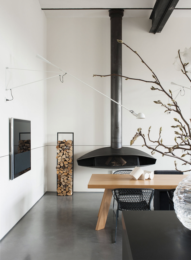 265 vegglampe - hvit