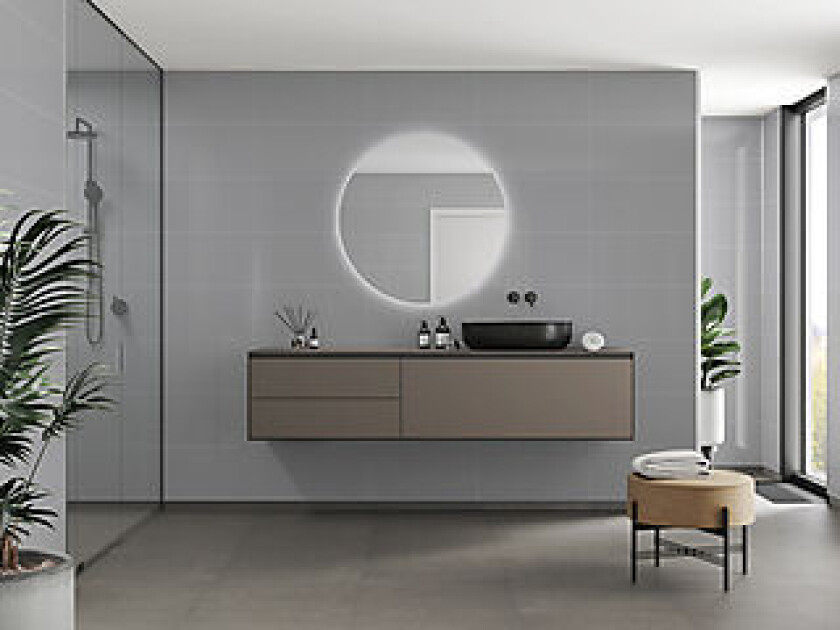 Baderomsp 4115m6030 medium grey 60x30cm 10x620x2400