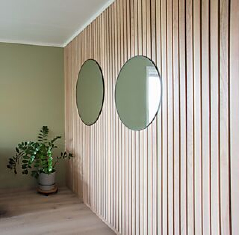 Spileplate eik hvittonet 2360x600 mm