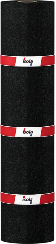 Klebeoverlag grå 1x8m isola