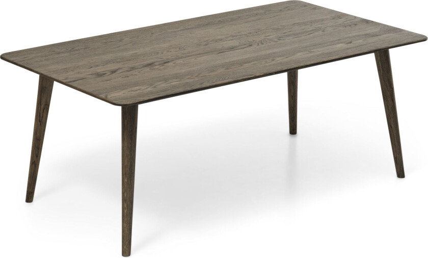 Fiji salongbord XL, rektangulært - røkt eik (130x70)