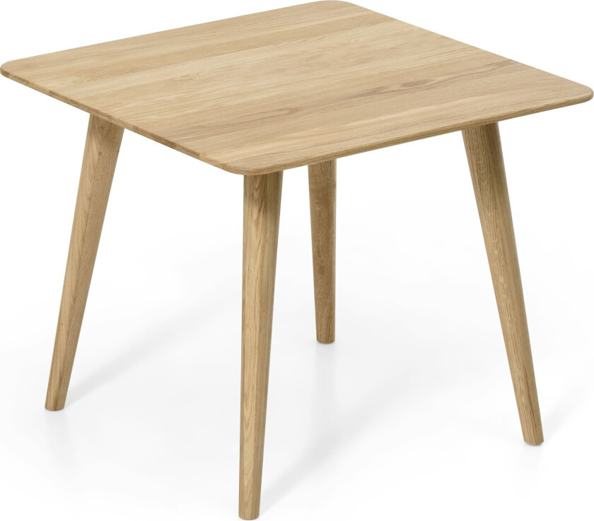 Fiji salongbord S, firkantet - naturlig eik (60x60)
