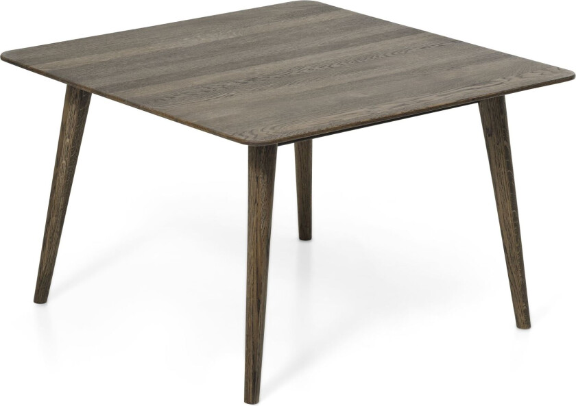 Fiji salongbord M, firkantet - røkt eik (80x80)