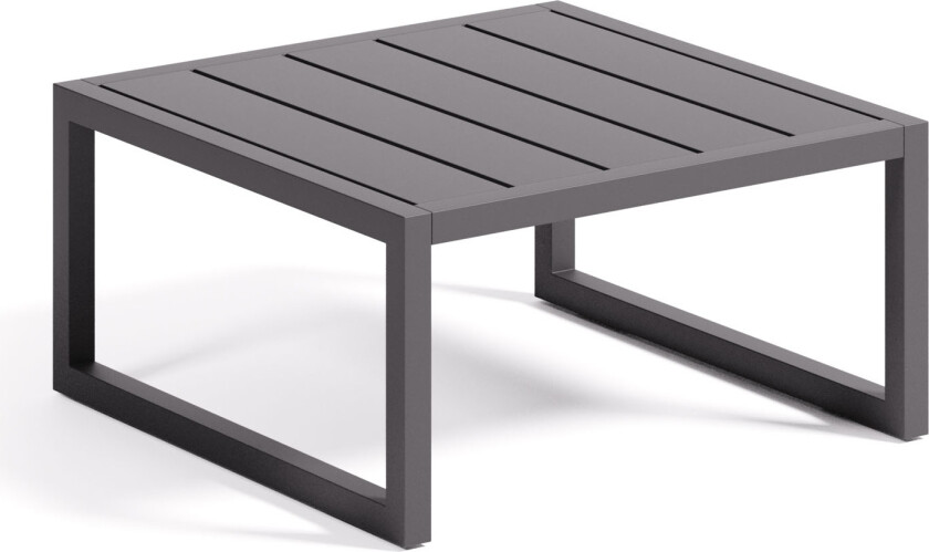 LAFORMA Comova hagebord, firkantet - svart aluminium (60x60)