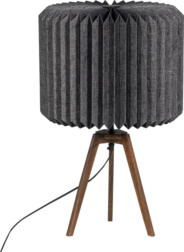 BEPUREHOME Bones bordlampe - svart papir og natur